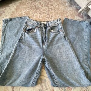 H&M Light Blue Straight Leg Jeans